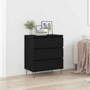 Sideboard Sort eg 60 x 35 x 70 cm Konstrueret træ