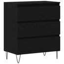Sideboard Sort eg 60 x 35 x 70 cm Konstrueret træ