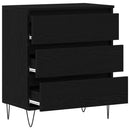 Sideboard Sort eg 60 x 35 x 70 cm Konstrueret træ