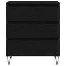 Sideboard Sort eg 60 x 35 x 70 cm Konstrueret træ
