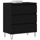 Sideboard Sort eg 60 x 35 x 70 cm Konstrueret træ