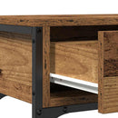 Konsolbord Gammelt træ 72,5 x 25 x 75 cm Konstrueret træ