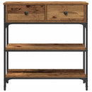 Konsolbord Gammelt træ 72,5 x 25 x 75 cm Konstrueret træ