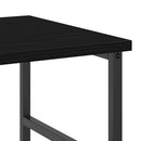 Bogreol Sort eg 50 x 33 x 117,5 cm Konstrueret træ