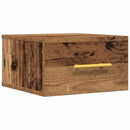 Natskab Vægmonteret Gammelt træ 35 x 35 x 20 cm Konstrueret træ