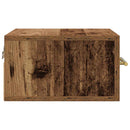 Natskab 2 pcs Gammelt træ 35 x 35 x 20 cm Konstrueret træ
