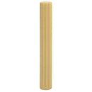 havehegn dobbeltsidet 1,8x3 m PVC gul