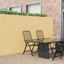 havehegn dobbeltsidet 1,8x3 m PVC gul