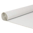 havehegn dobbeltsidet 1,8x5 m PVC hvid