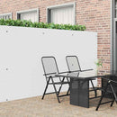 havehegn dobbeltsidet 1,8x5 m PVC hvid