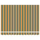 Markiseramme Grøn og Gul 250 x 200 cm