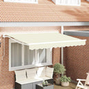 Markiseramme Creme 300 x 200 cm Polyester med PU belægning