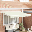 Markiseramme Creme 300 x 200 cm Polyester med PU belægning