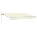 Utrækkelig Markise Creme 300 x 200 cm Stof