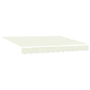 Utrækkelig Markise Creme 300 x 200 cm Polyester og Aluminium