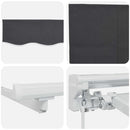 Markiseramme Antracit 300 x 200 cm Polyester med PU belægning