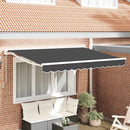 Markiseramme Antracit 300 x 200 cm Polyester med PU belægning