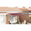 Markiseramme Bordeaux 300 x 200 cm Polyester med PU belægning
