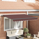 Utrækkelig Markise Brun 300 x 200 cm Stof