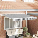 Utrækkelig Markise Antracit 350 x 200 cm Stof