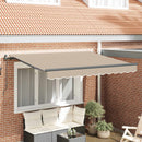 Utrækkelig Markise Beige 350 x 200 cm Stof