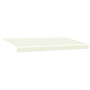 Utrækkelig Markise Creme 400 x 200 cm Stof