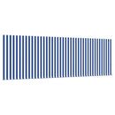 Utrækkelig Markise Blå og Hvid 400 x 200 cm