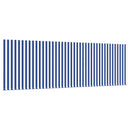 Utrækkelig Markise Blå og Hvid 400 x 200 cm