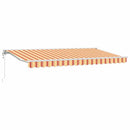 Markiseramme Flerfarvet 400 x 200 cm Polyester med PU belægning