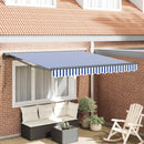 Markiseramme Blå og Hvid 300 x 250 cm