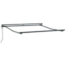 Markiseramme Bordeaux 300 x 250 cm Polyester med PU belægning
