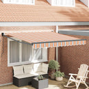 Markise Flerfarvet 300 x 250 x 165 cm Polyester