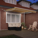 Markiseduge Flerfarvet 300 x 250 cm Polyester
