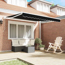 Markise Sort 300 x 250 x 165 cm Polyester