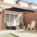 Markise Sort 300 x 250 x 165 cm Polyester