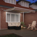 Markiseduge Beige 300 x 250 cm Polyester