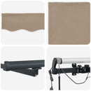 Markiseduge Beige 300 x 250 cm Polyester