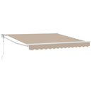 Markise Beige 300 x 250 x 165 cm Polyester
