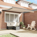 Markiseramme Beige 300 x 250 cm Polyester med PU belægning