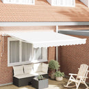 Markise Hvid 300 x 250 x 165 cm Polyester