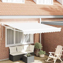 Markise Hvid 300 x 250 x 165 cm Polyester
