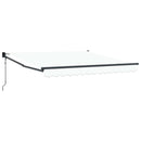 Markise Hvid 300 x 250 x 165 cm Polyester