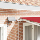 Utrækkelig Markise Rød 300 x 250 cm Stof og stål
