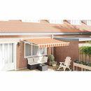 Markise Gul og orange 350 x 250 x 165 cm Polyester
