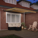 Markiseduge Flerfarvet 350 x 250 cm Polyester