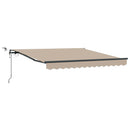 Markiseduge Beige 350 x 250 cm Polyester