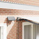 Utrækkelig Markise Hvid 350 x 250 cm Stof