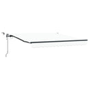 Markiseduge Hvid 350 x 250 cm Polyester
