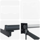 Udtrækkelig markise Hvid 350 x 250 cm