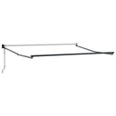 Markise Flerfarvet 350 x 250 cm Polyester og metal